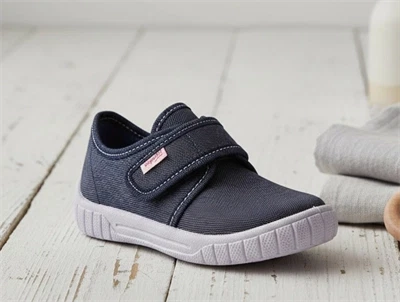 Superfit Bill hjemmesko blå med velcro