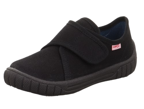 Superfit Bill hjemmesko sort med velcro
