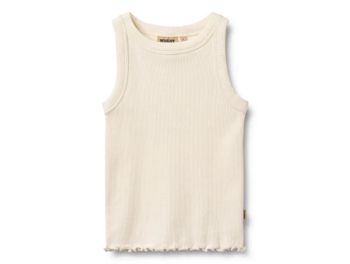 Wheat Minka top ivory i rib