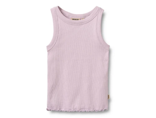 Wheat Minka top lavender i rib