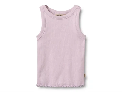 Wheat Minka top lavender i rib