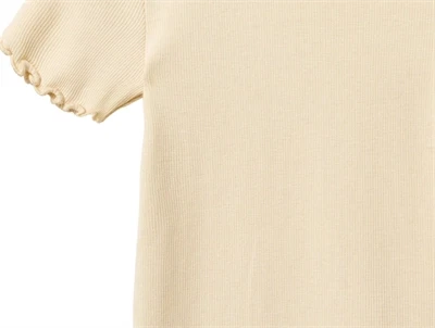 Detalje af Wheat Katie t-shirt barely apricot i rib