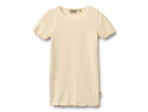 Wheat Katie t-shirt barely apricot i rib