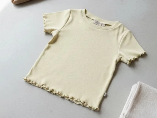 Wheat yellow dream t-shirt Irene rib