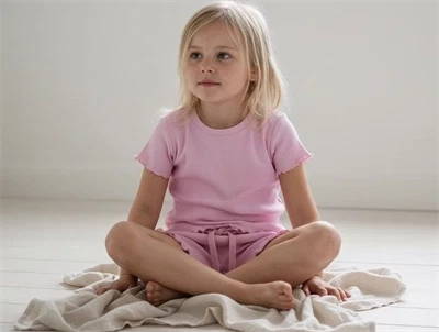 Wheat pink t-shirt Irene