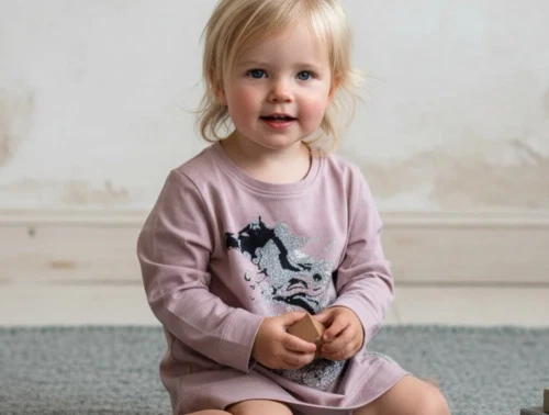 Wheat t-shirt Elsa dusty lavender