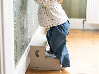 That\'s Mine Kate skammel feather grey i træ