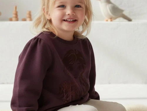 Wheat sweatshirt Frozen Anna soft eggplant