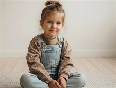 Wheat cocoa brown meadow sweatshirt Lia