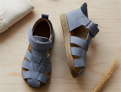 Angulus blue/navy sandal