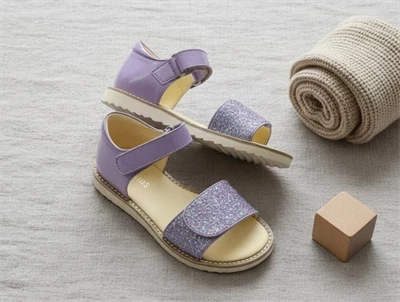 Angulus lilla confetti sandal glitter