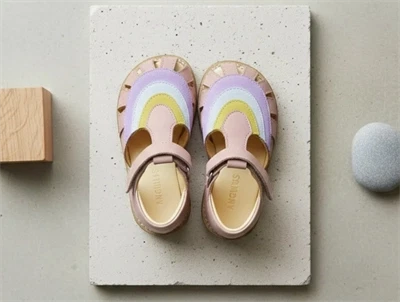 Angulus rose sandal rainbow