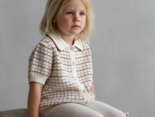 FUB ecru pointelle strik