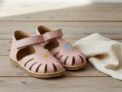 Angulus rose vejrbroderi sandal
