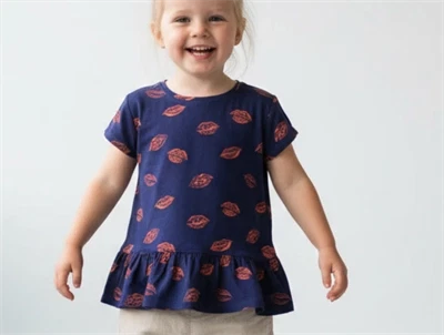 Soft Gallery t-shirt Acey patriot blue kiss