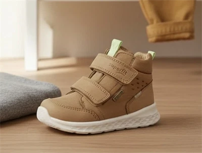 Superfit braun/hellgrün overgangsstøvle Breeze med GORE-TEX