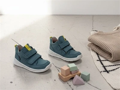 Superfit Breeze sko grøn med GORE-TEX og velcro