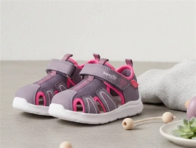 Superfit Wave sandal lilla/pink