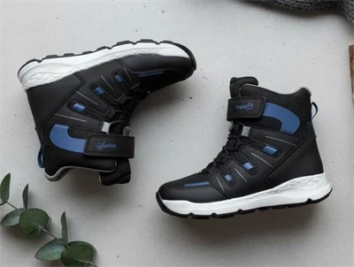 Superfit schwarz/blau vinterstøvle Free Ride med GORE-TEX