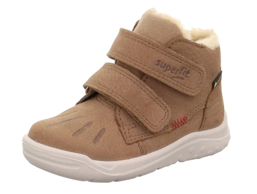 Superfit WHALEY brun begyndersko med velcro og GORE-TEX