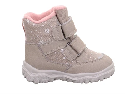 Superfit Husky1 vinterstøvle beige rosa med GORE-TEX
