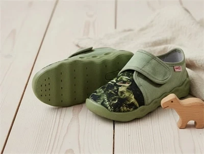 Superfit grün dinosaur hjemmesko Bubble