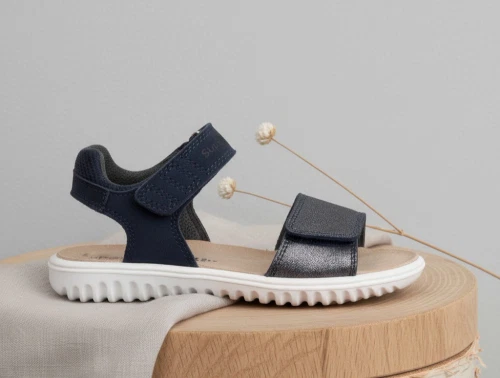 Superfit Sparkle sandal blå med glimmer og velcro