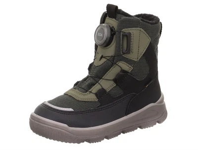 Superfit Mars vinterstøvle grøn og sort med BOA lukning og GORE-TEX