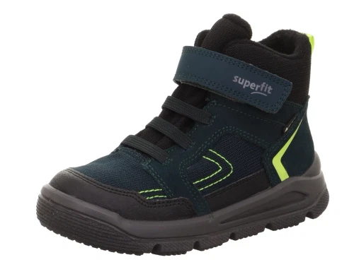 Superfit Mars overgangssko grøn gul med GORE-TEX
