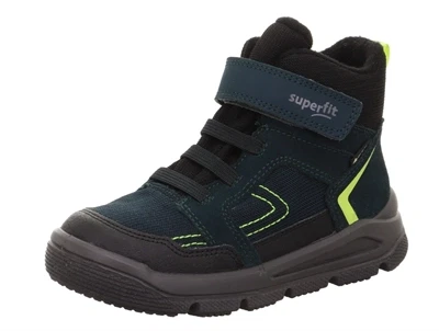 Superfit Mars overgangssko grøn gul med GORE-TEX