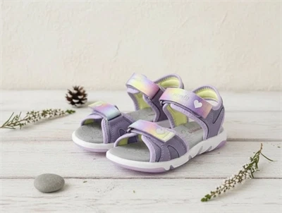Superfit Pebbles sandal lilla