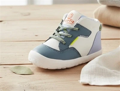 Superfit Flummi prewalker blå/råhvid/gul