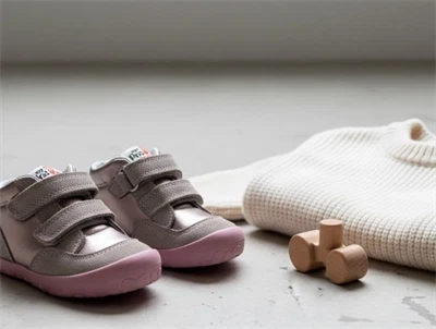 Superfit Flummi prewalker beige/rosa med velcro