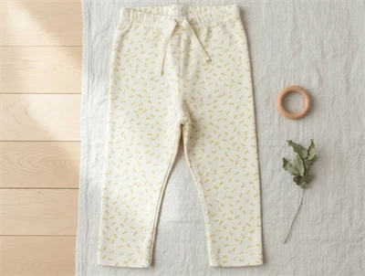 Popirol bukser Poclara light beige melange