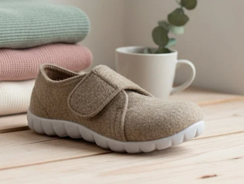 Superfit beige hjemmesko Happy