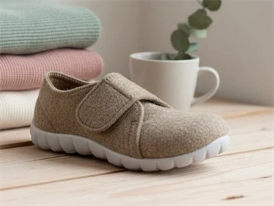 Superfit beige hjemmesko Happy