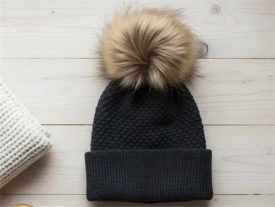 MP beanie Chunky Oslo dark grey melange