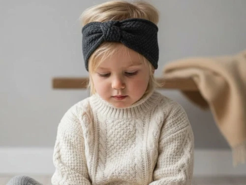 MP Oslo pandebånd dark grey melange uld/fleece