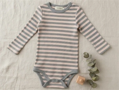 MarMar rose/grey melange body modal stripes