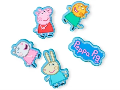 Crocs charms 5-pak med Gurli Gris figurer i farverigt design