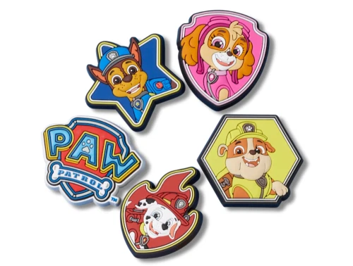 Crocs charms 5-pak med Paw Patrol figurer i farverigt design