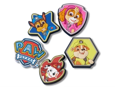 Crocs charms 5-pak med Paw Patrol figurer i farverigt design