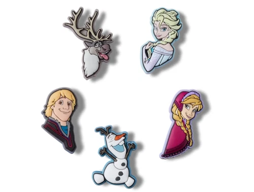 Crocs charms 5-pak med Frost figurer i farverigt design