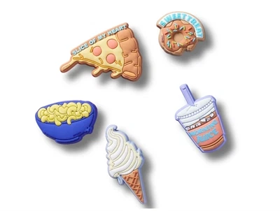 Crocs charms Funny Foods 5-pak