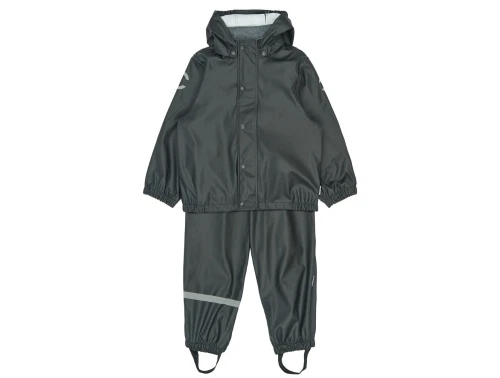 Mikk-Line regnjakke og regnbukser i sort