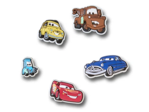 pixar cars charms 5 pak til crocs