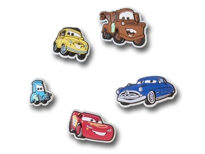 pixar cars charms 5 pak til crocs