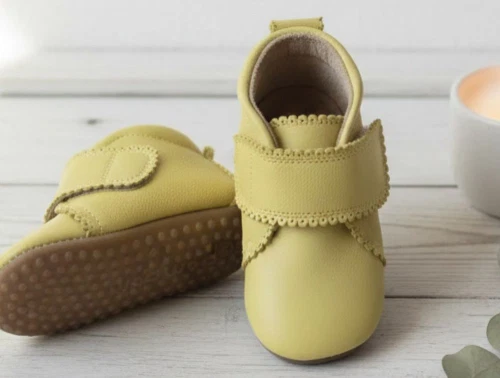 Pom Pom hjemmesko gul