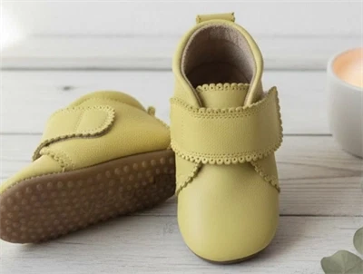 Pom Pom hjemmesko gul