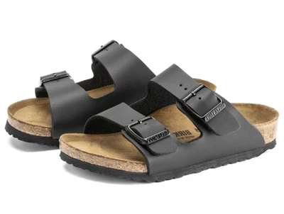 Birkenstock Arizona sandal sort (medium-bred)